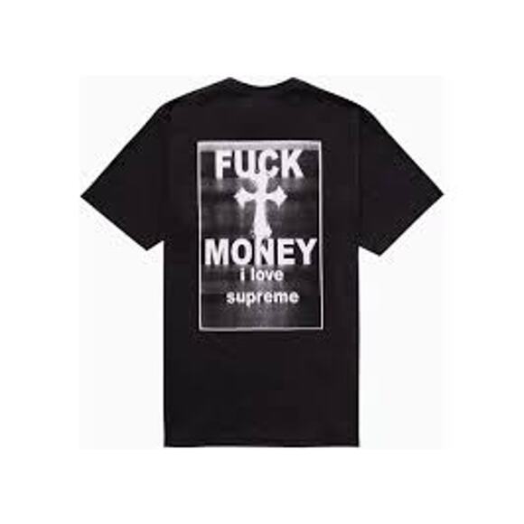 Supreme F Money Tee - Black - XXL - Brand New - Picture 1 of 6